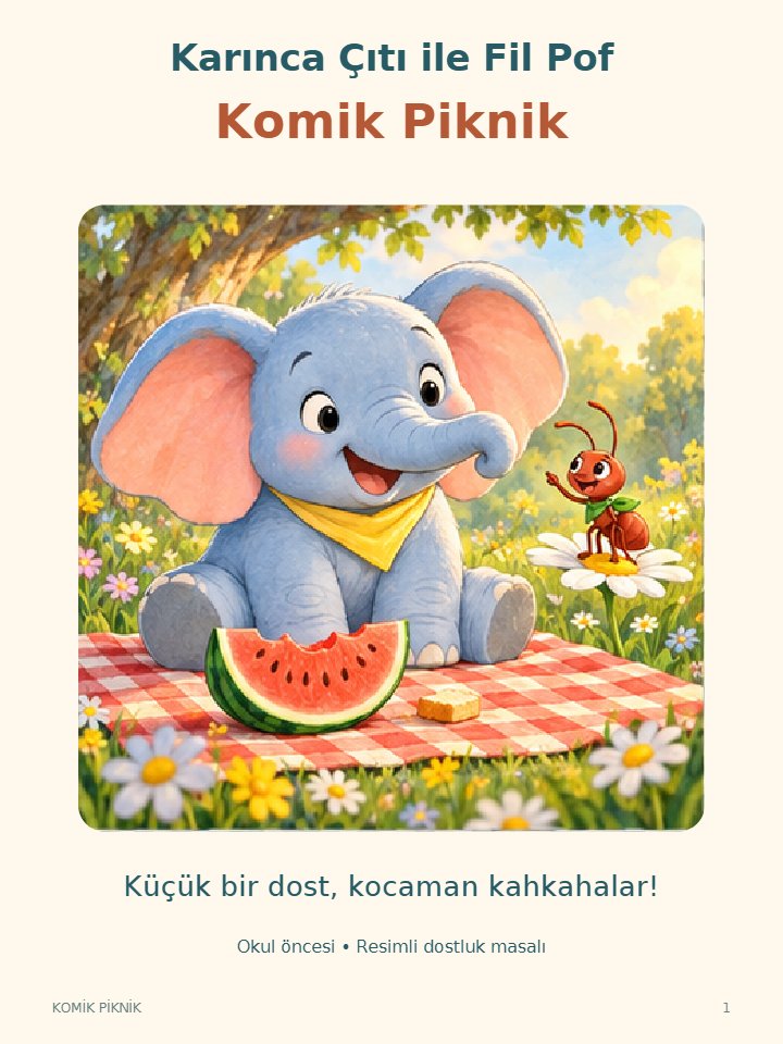 Karınca ile Fil Pof